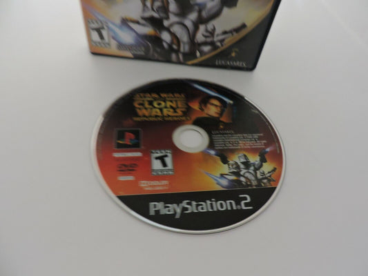 PLAYSTATION 2 GAME  STARS WARS CLONE WARS REPULIC HEROES (T RATED)