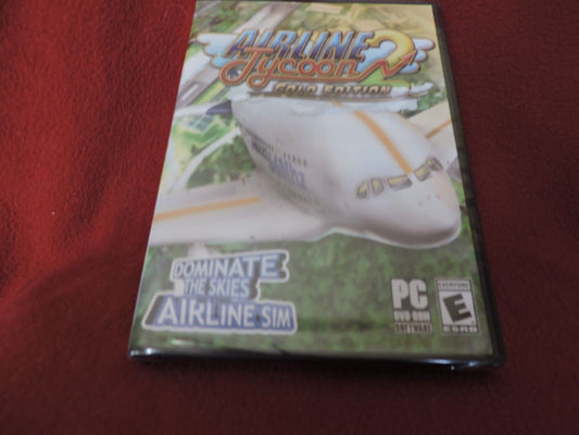 AIRLINE TYCOON 2  GOLD EDITION  PC DVD-ROM