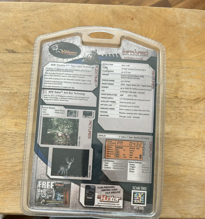 RED INFRARED DIGTAL SCOUTING CAMERA--WILDGAME--NEW, SEALED