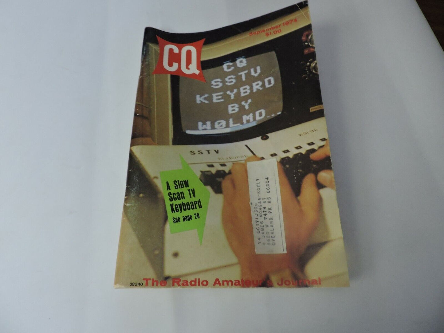 CQ; THE RADIO AMATEUR'S JOURNAL SEPTEMBER 1974.