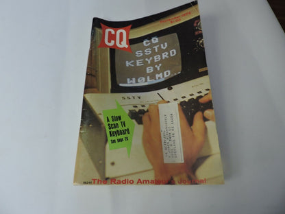 CQ; THE RADIO AMATEUR'S JOURNAL SEPTEMBER 1974.
