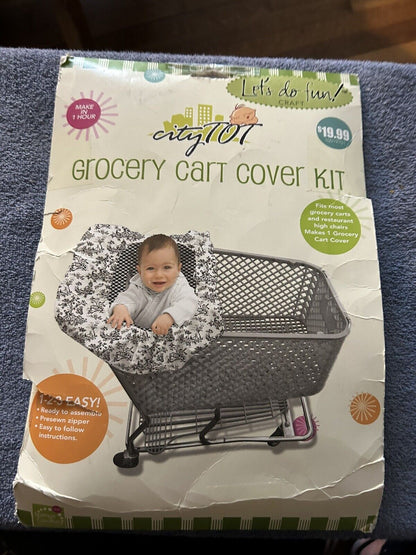 CITY TOT GROCERY CART COVER KIT NEW