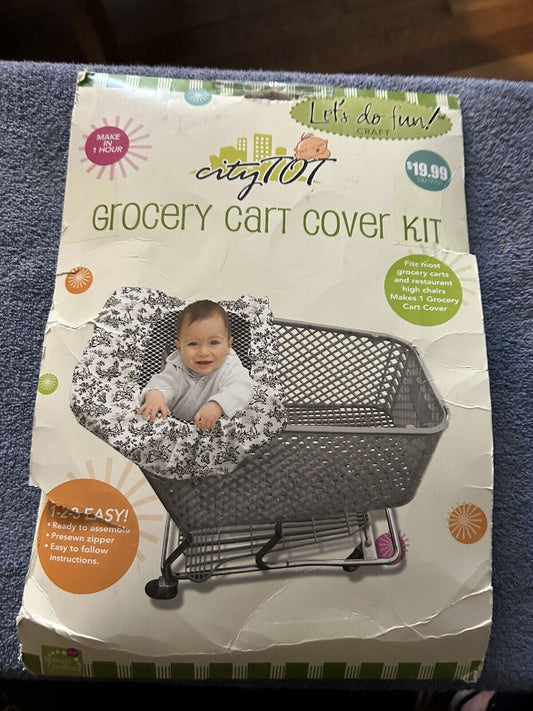 CITY TOT GROCERY CART COVER KIT NEW