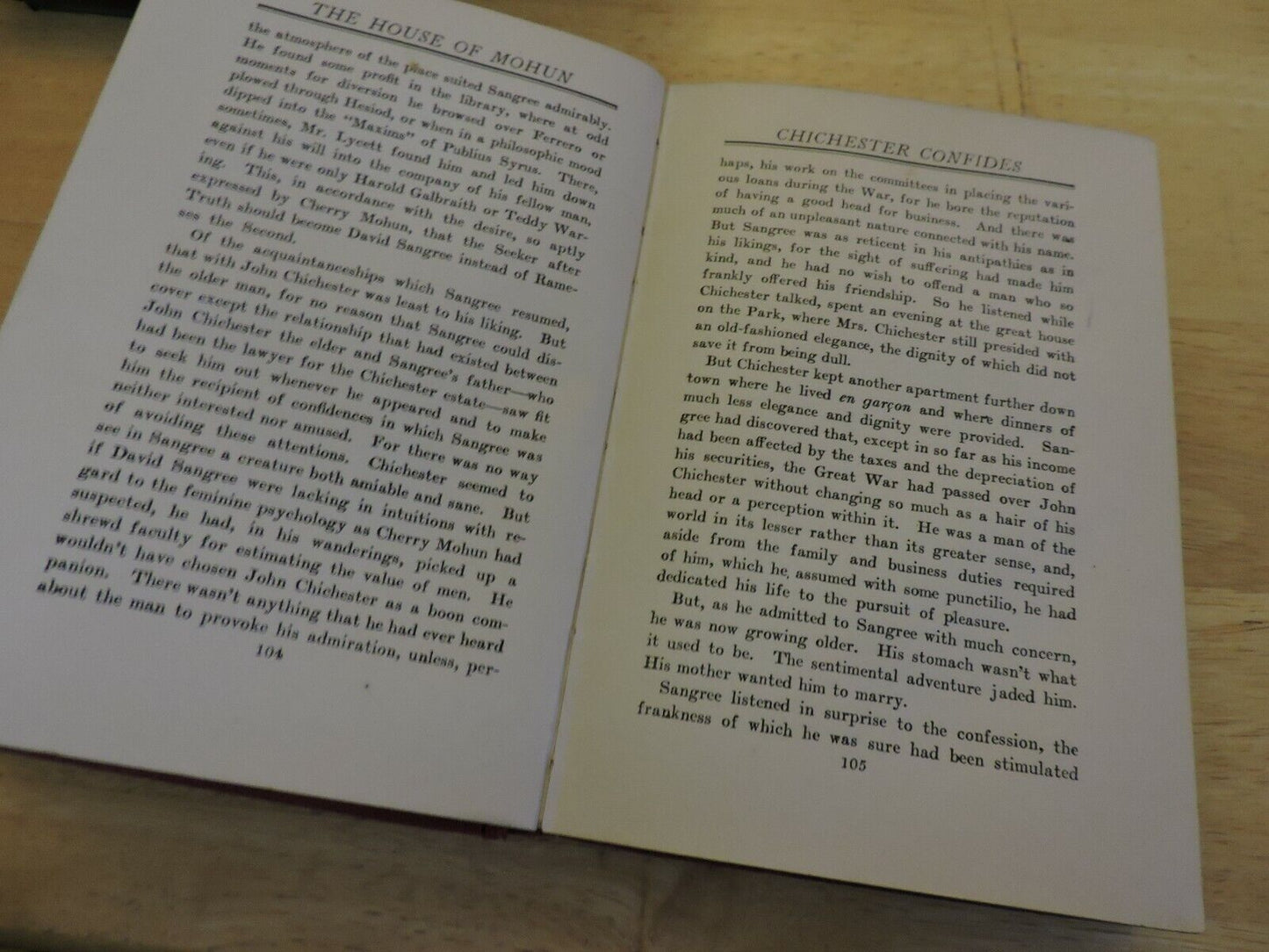 THE HOUSE OF MOHUN BY GEORGE GIBBS 1922