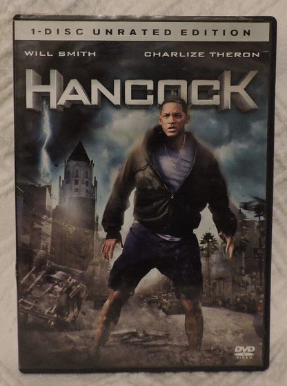 Hancock DVD-Will Smith/Charlize Theron (Unrated Edition)