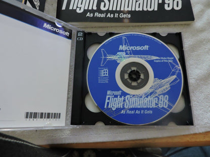 MICROSOFT FLIGHT SIMULATOR 98 AS REAL AS IT GETS 1998