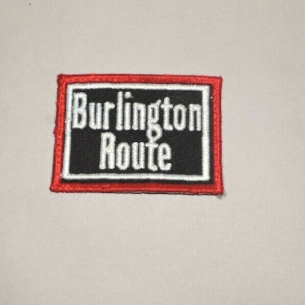 Burlington Railroad Route Patch