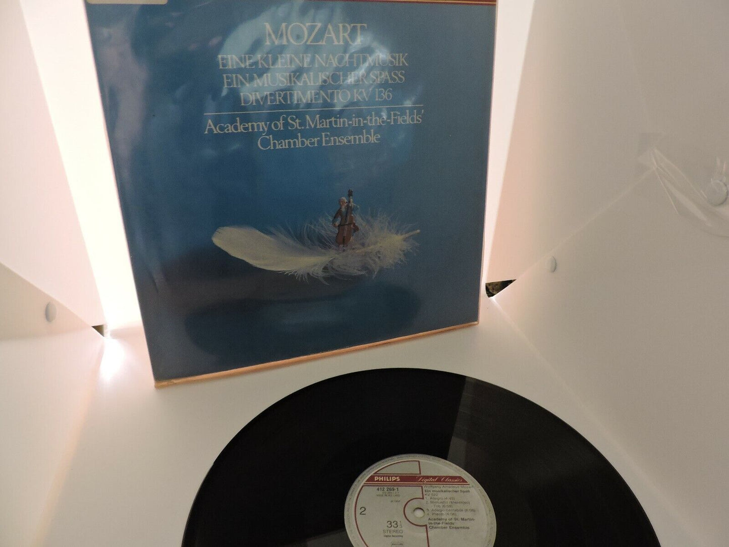 MOZART ACADEMY OF ST. MARTIN-IN-THE FIELDS' CHAMBER ENSEMBLE ALBUM