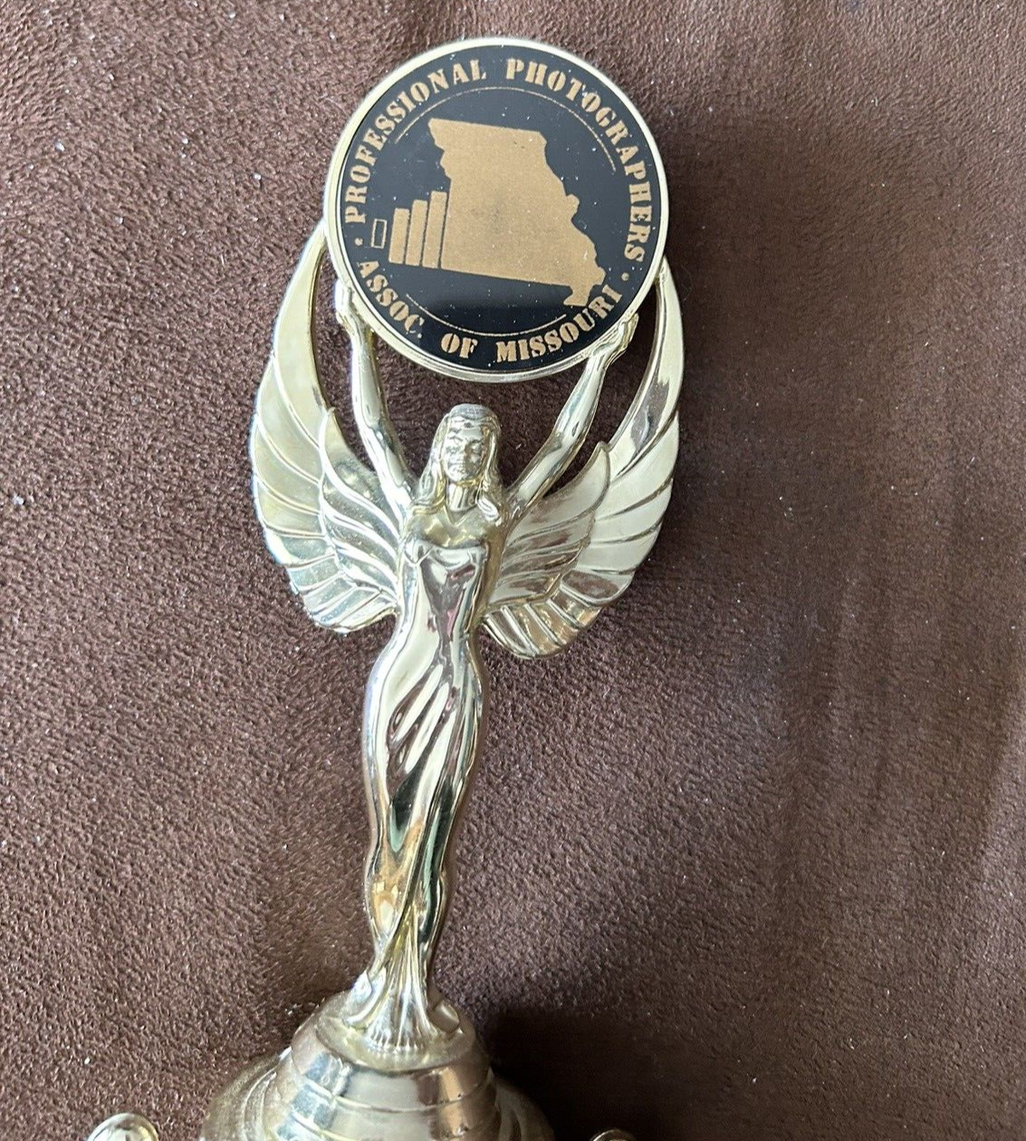TROPHY: PHOTOGRAPHY AWARD, 27X 7X3.75 INCHES