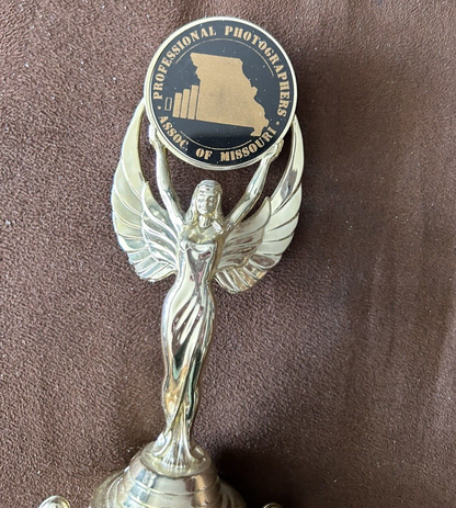 TROPHY: PHOTOGRAPHY AWARD, 27X 7X3.75 INCHES