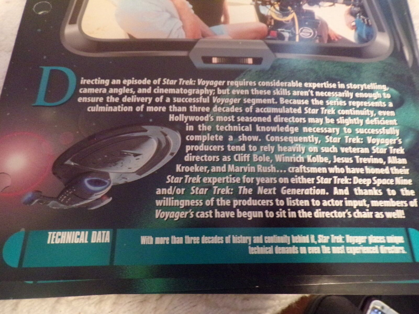Star Trek: Voyager Movie Info Cards (Seasons 2, 4, 5)