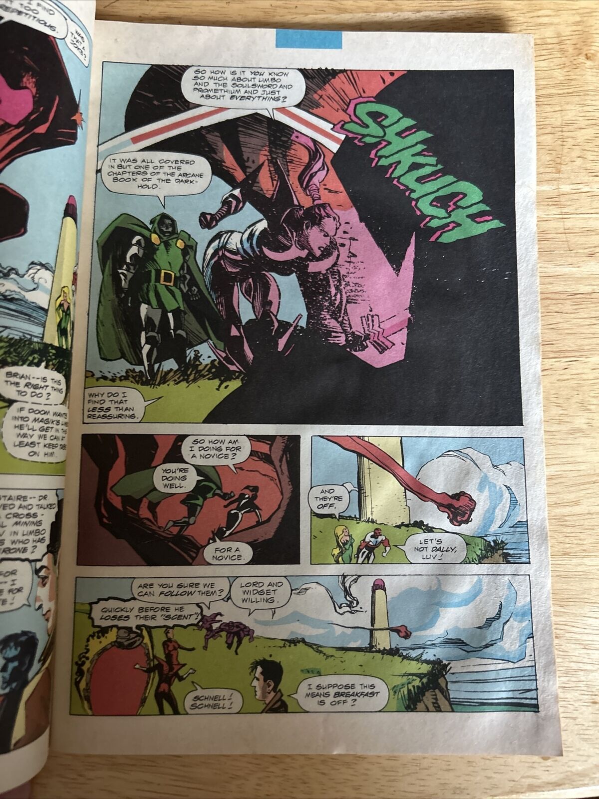 ExCalibur The Promethian Exchange Part 1 of 3 Marvel #37