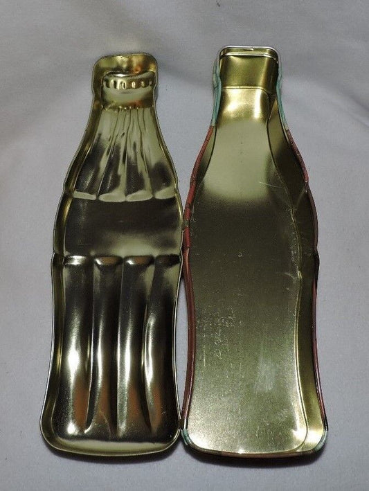 Coca-Cola Brand Bottle Shaped Tin