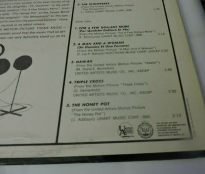 VOLUME 1 THE BEST OF TODAY'S MOTIONPICTURE THEME MUSIC RECORD