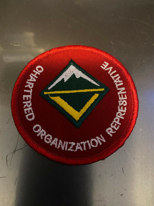 Official BSA Venturing Crew: Chartered Organization Representative Patch