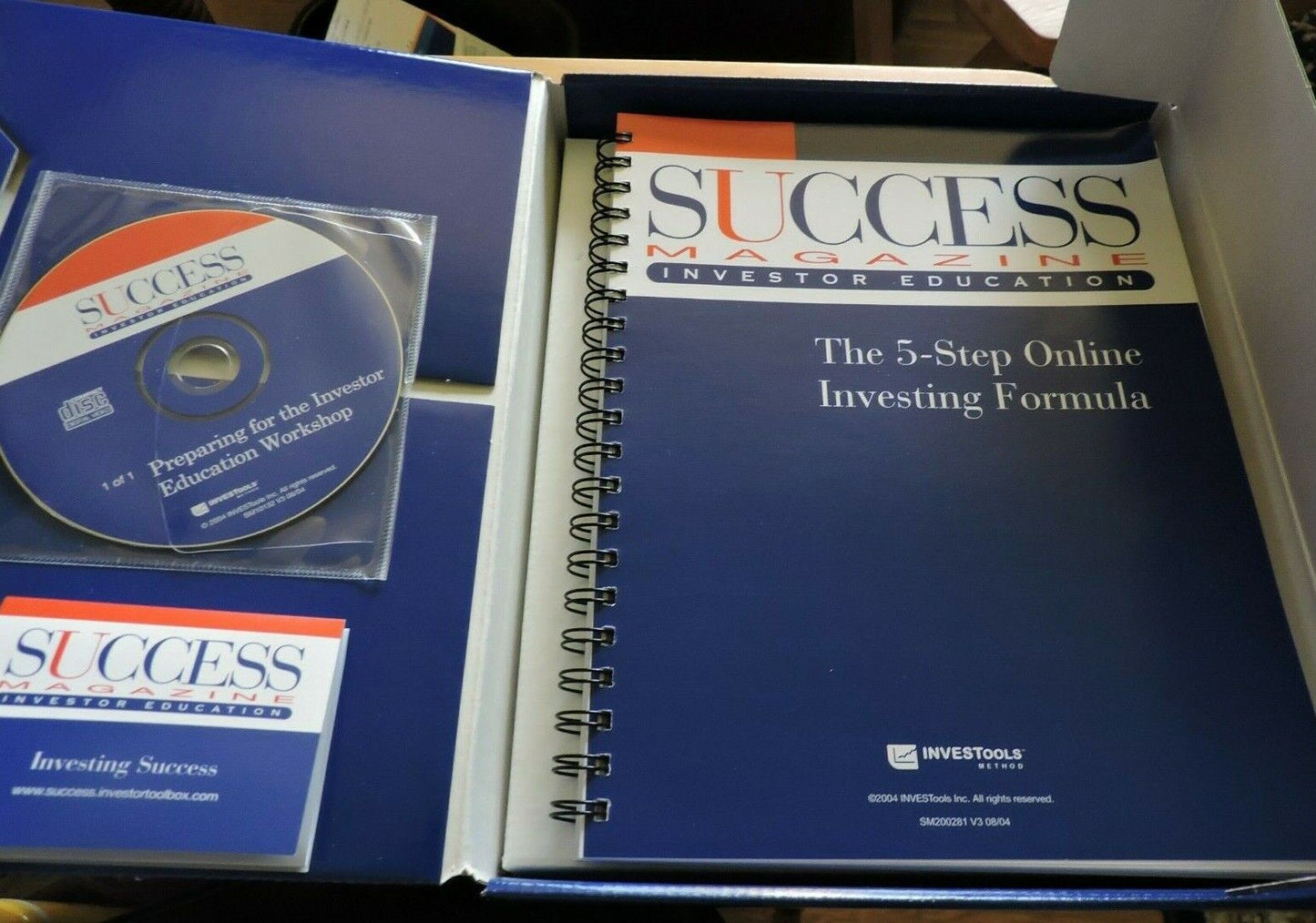 SUCCESS MAGAZINE INVESTOR EDUCATION; THE 5-STEP ONLINE INVESTING FORMULA BY INVE