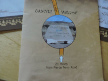 GRAND CANYON WEST-EXPERIENCE THE HUALAPAI LEGACY-guide and map-postcard-and more