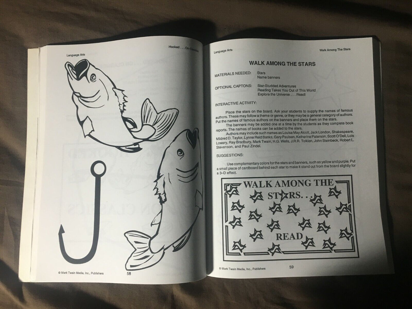 Bulletin Board Ideas Activity Book Grades 5-8+