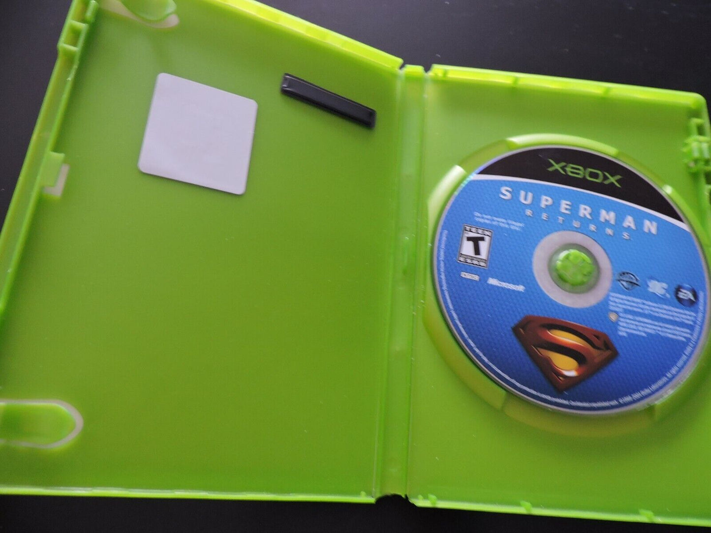 X BOX:  SUPERMAN RETURNS GAME--RATED T (TEEN)  2004