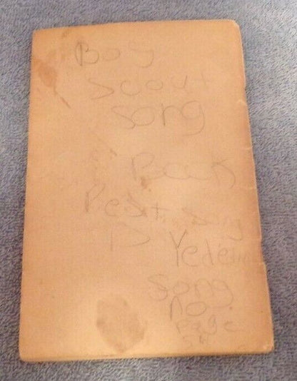 Vintage !956) Boy Scout Songbook-BSA