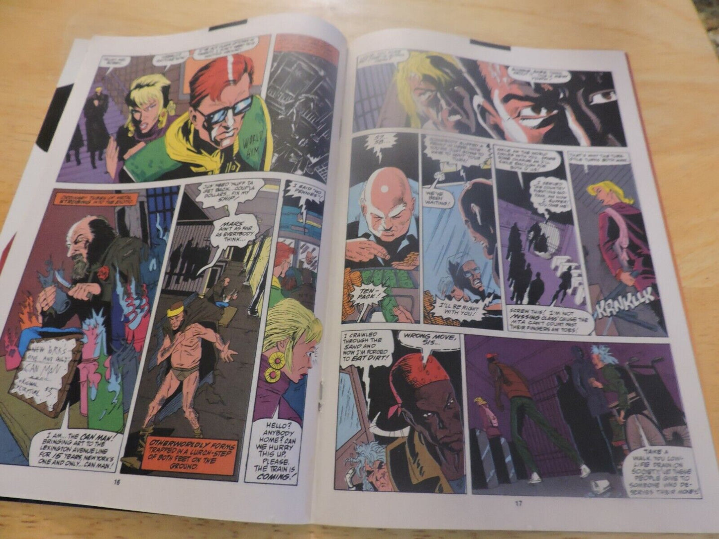 DAREDEVIL  MATT MURDOCK SPENDS SOME TIME UNDERGROUND!  #316 MAY  1993