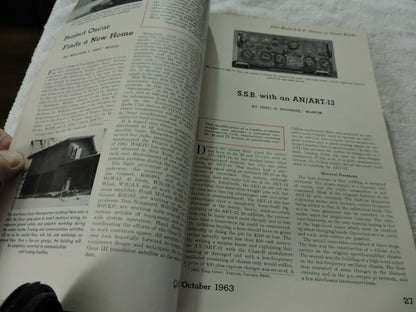 QST AMATEUR RADIO MAGAZINE OCTOBER  1963