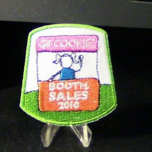 Official Girl Scouts: GS Cookies, Booth Sales 2010 Patch