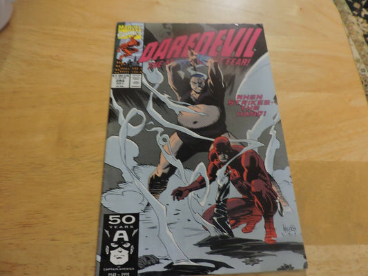 MARVEL DAREDEVIL:THE MAN WITHOUT FEAR, WHEN STRIKES THE HAND! #294 JULY 1991