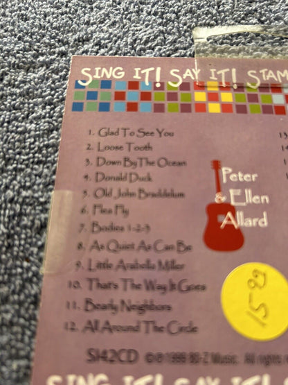 SING IT! SAY IT! STAMP IT! SWAY IT!  VOLUME 2  PETER & ELLE ALLARD 1999