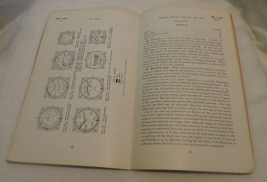 WWII Aircraft Engine Operation and Test Technical Manual December 24, 1941