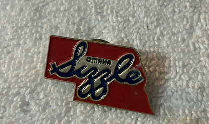 NEBRASKA SOFTBALL PINS: (5) ECHOES, SIZZLE, METRO OMAHA ASA, WILDCATS, SWINGERS