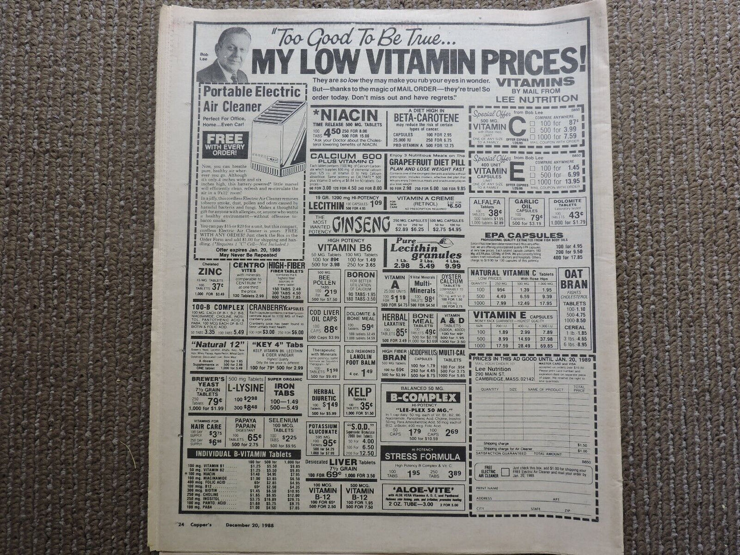 Capper's Newspaper (Topeka, Kansas) - Volume 110, No. 26 (December 20, 1988)