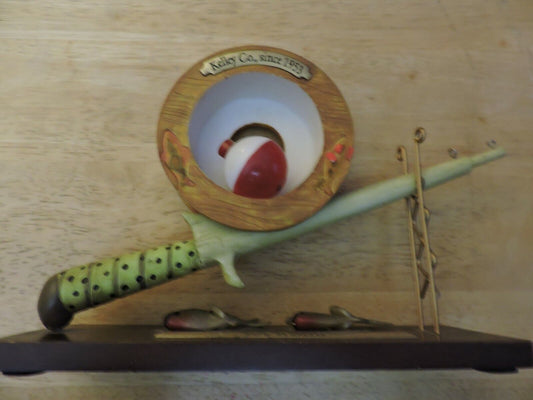 THERE'S ALWAYS TIME FOR FISHIN'--9X2.5X6 INCHES  KNIC KNAC