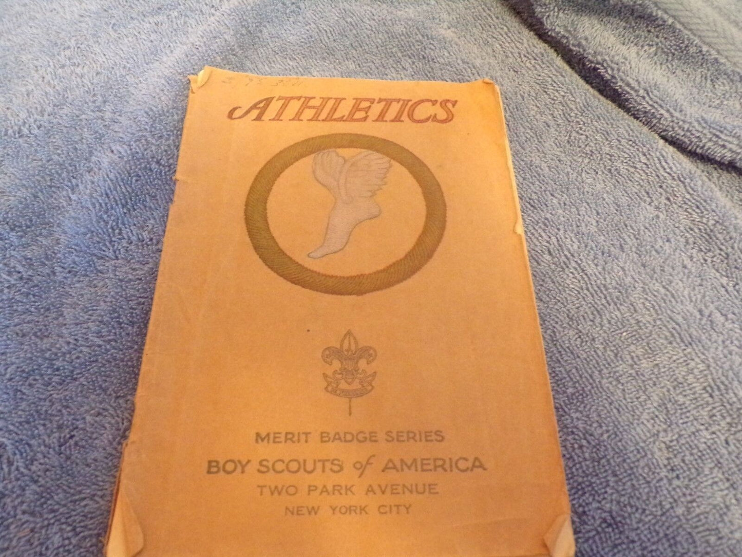 Vintage 1931 Boy Scouts of America "Athletics" Merit Badge Series Book