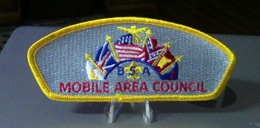 BSA Council Patch: Mobil Area Council, Alabama Patch