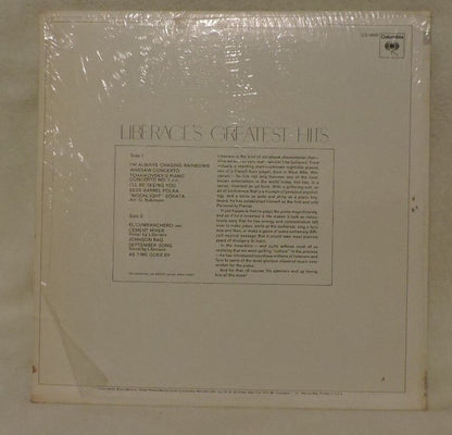 Liberace's Greatest Hits Vinyl Album 33 1/3 RPM