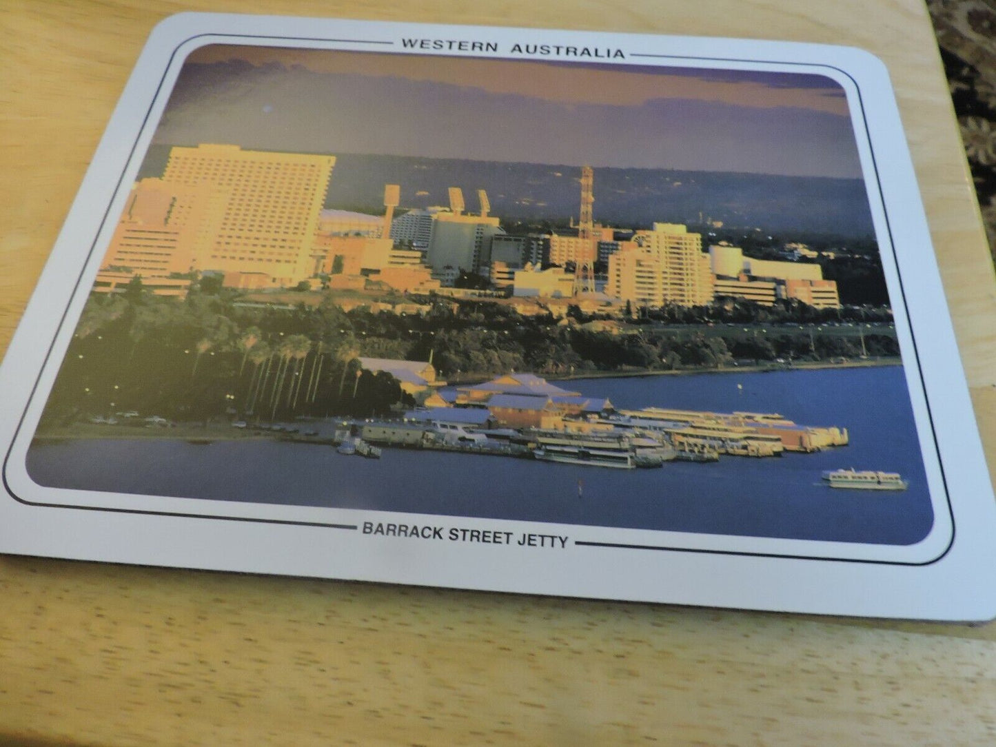 THE AUSTRALIA COLLECTION BY MONDA 6 PLACE MATS   ( AUSTRALIAN MADE) 11"x8.5"
