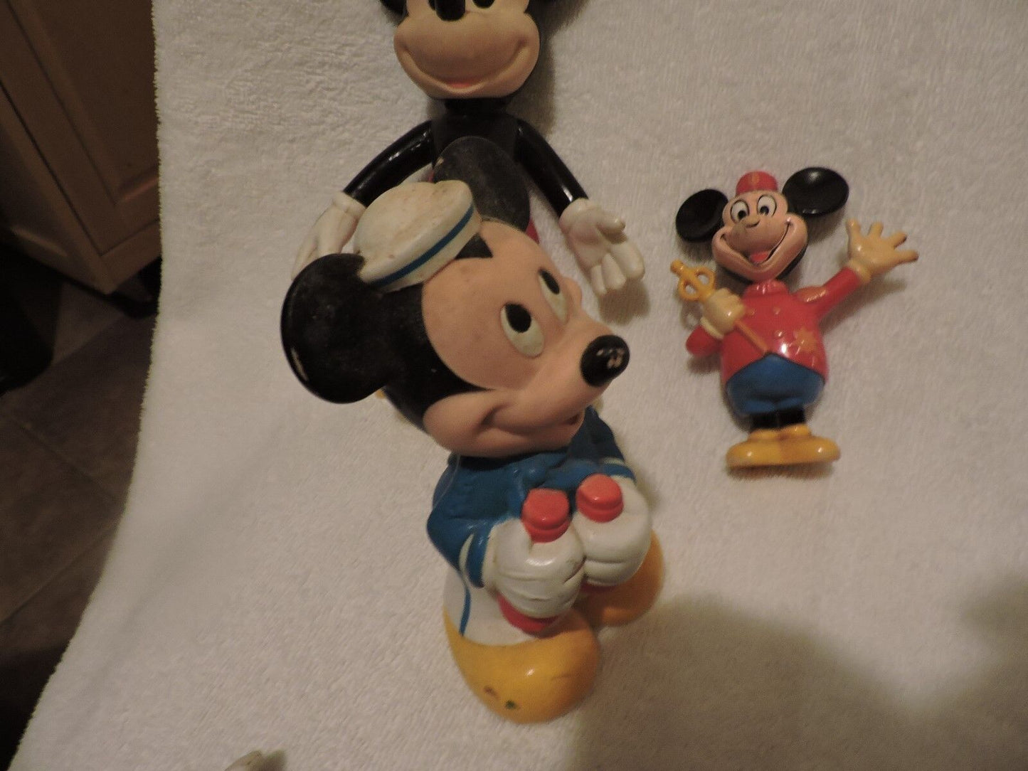 Mickey Mouse Collectable Figurines 6 pieces