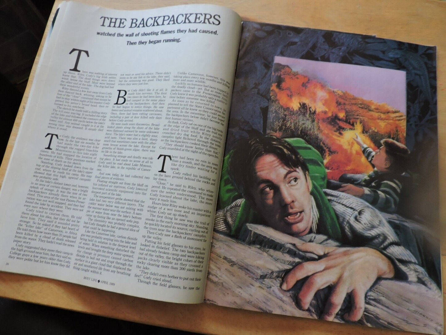 BOYS' LIFE MAGAZINE: APRIL 1989 THE SLY FISH OF INDIAN RIVER
