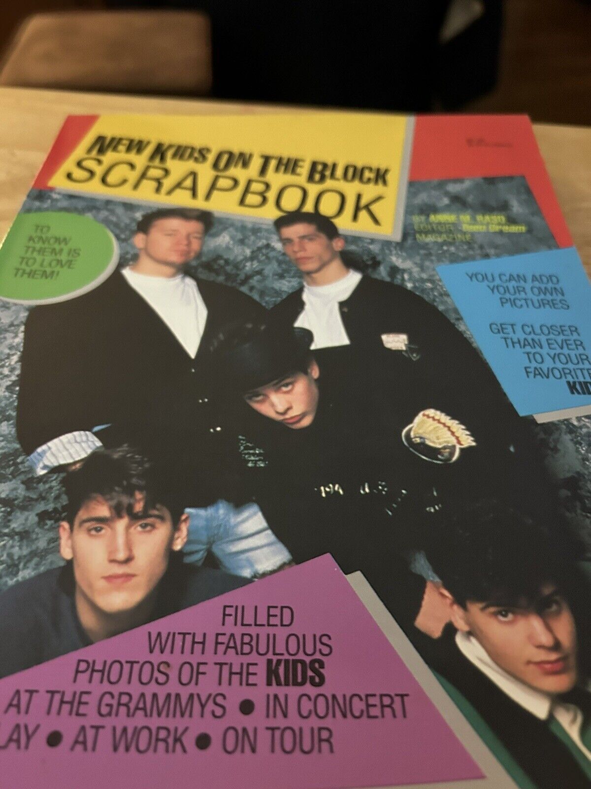 NEW KIDS ON THE BLOCK SCRAPBOOK 1990