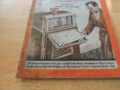 RADIO CRAFT MAGAZINE APRIL  1934