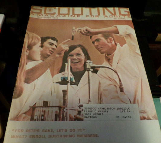 Scouting: A Magazine for Adults (November, 1969 printing)