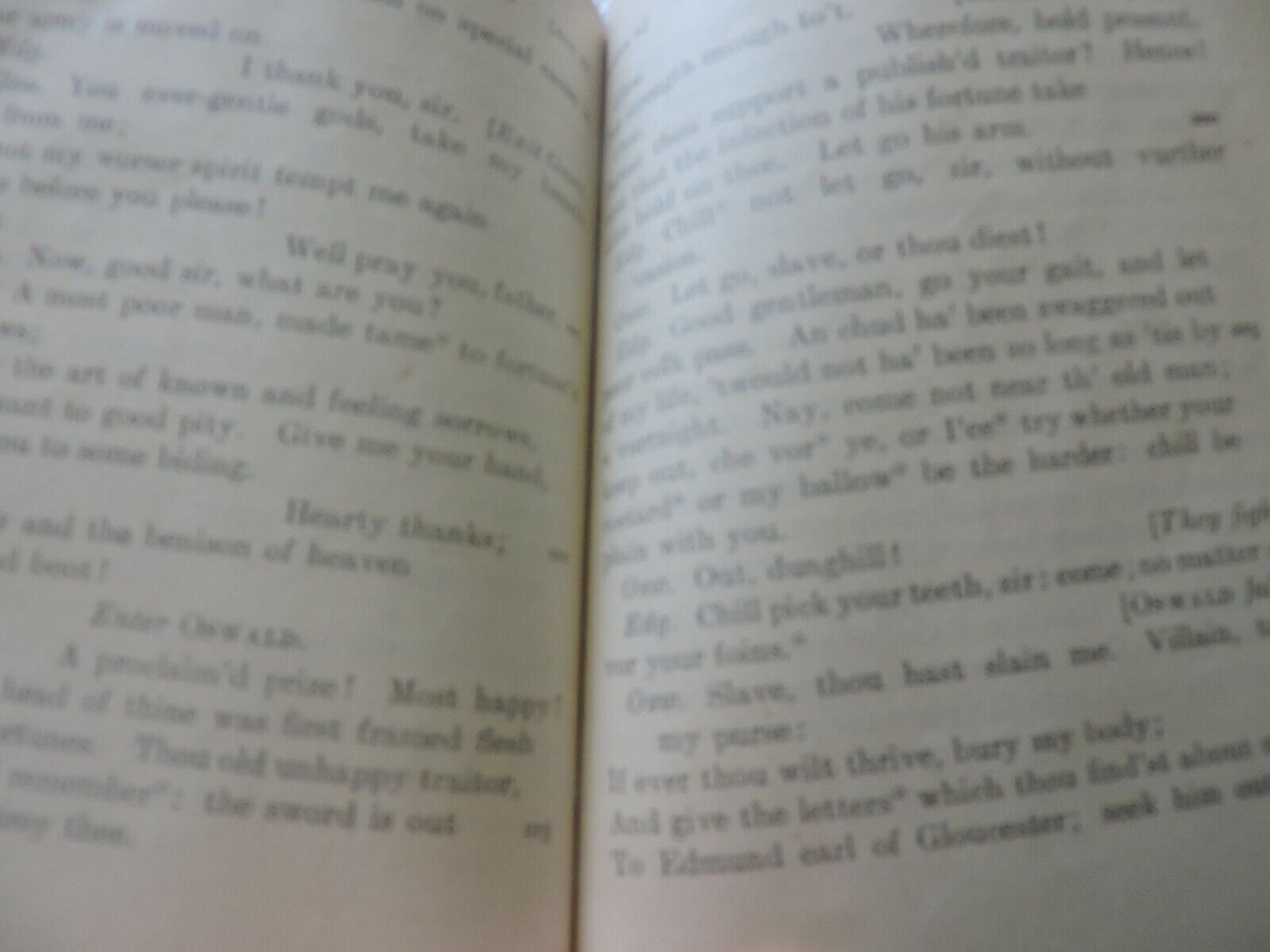 SHAKESPEARE'S KING LEAR--THE MACMILLIAM POCKET CLASSICS--1927