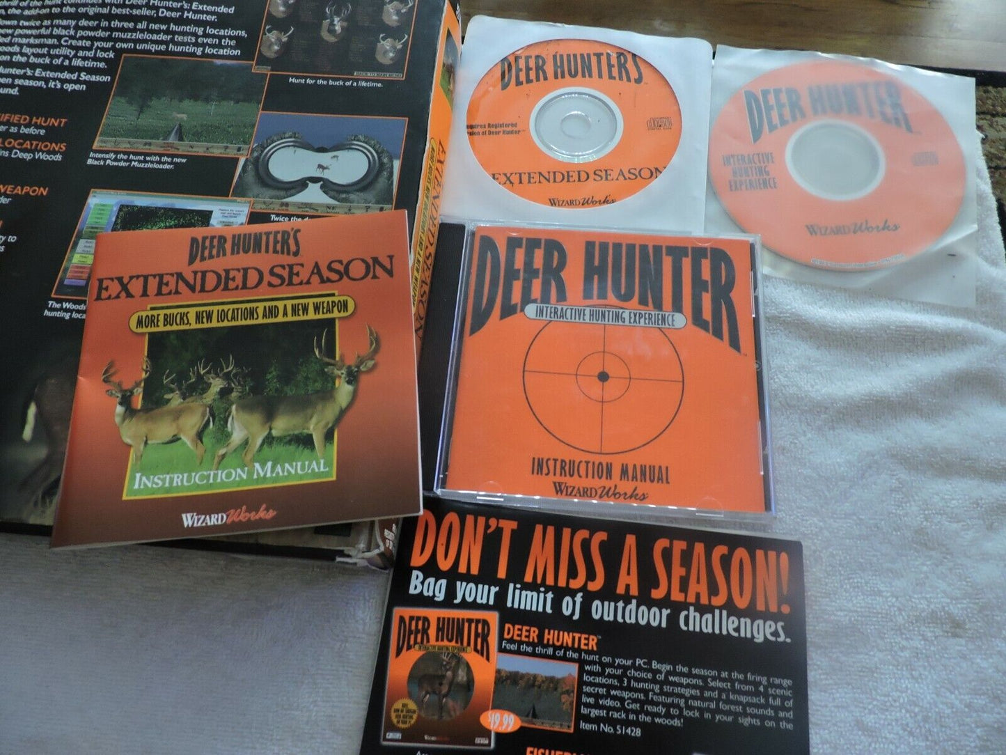 DEER HUNTER (PC Game) With Bonus Deer Hunter Patch