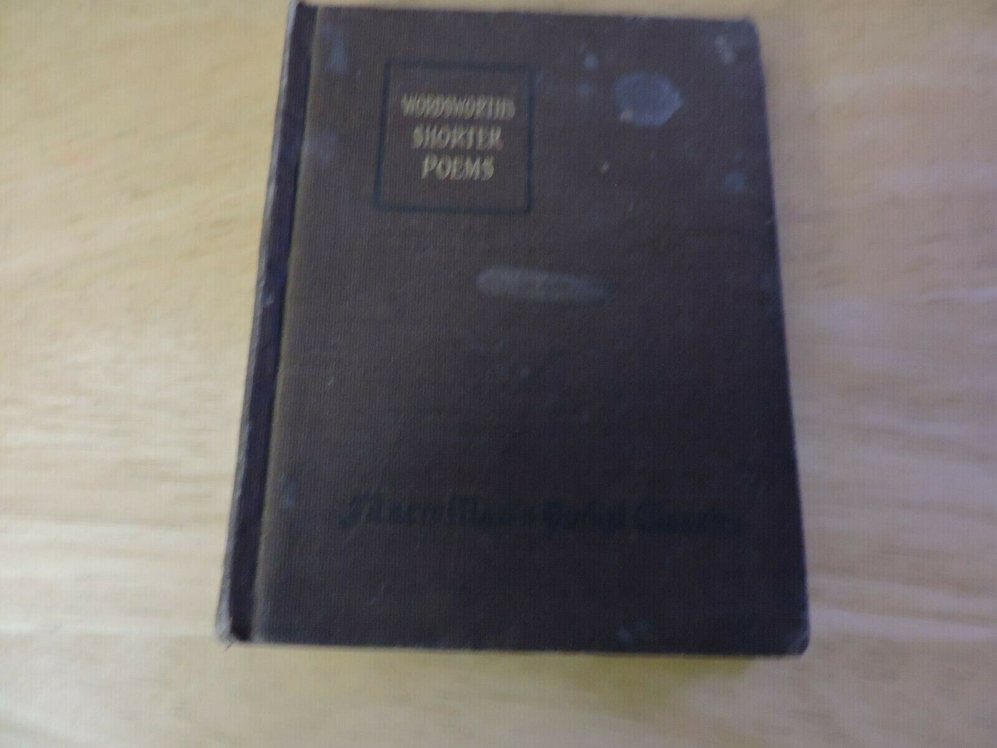 A SELECTION OF THE SHORTER POEMS OF WORDSWORTH 1914