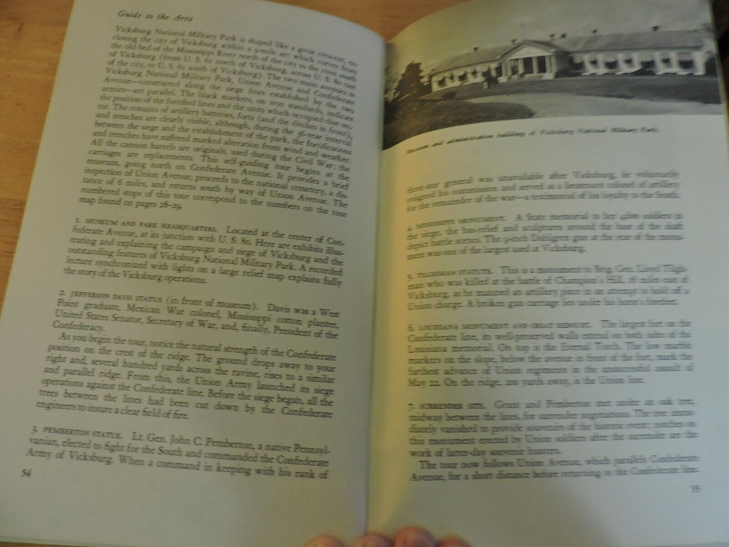 VICKSBURG NATIONAL MILITARY PARK, MISSISSIPPI, HISTORICAL HANDBOOK NUMBER 21
