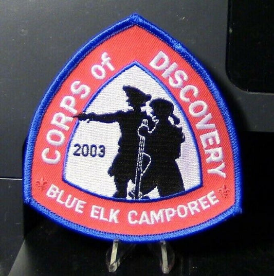 BSA: 2003 Corps of Discovery, Blue Elk Camporee Patch
