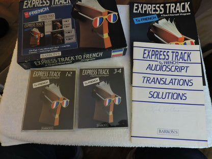 BARRON'S EXPRESS TRACK TO FRENCH: A TEACH YOURSELF PROGRAM 4 CASSETTES
