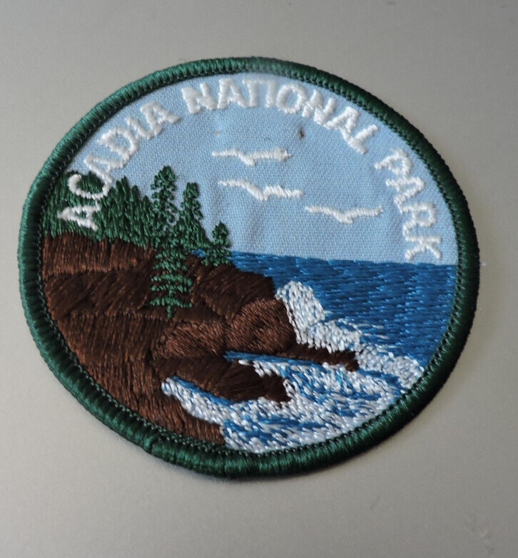 Acadia National Park Patch (2/34" Round)
