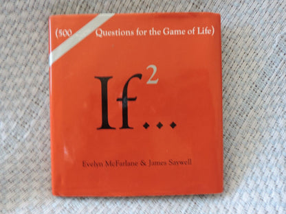 Hardcover IF 2 Book: 500 New Questions for the Game of Life! Great Condition